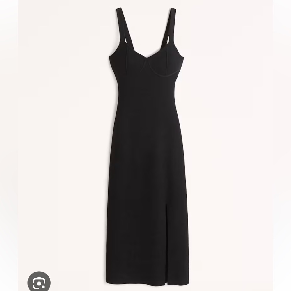 Abercrombie corset midi sweater dress
